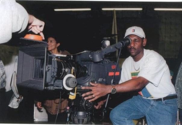 James Person behind the camera